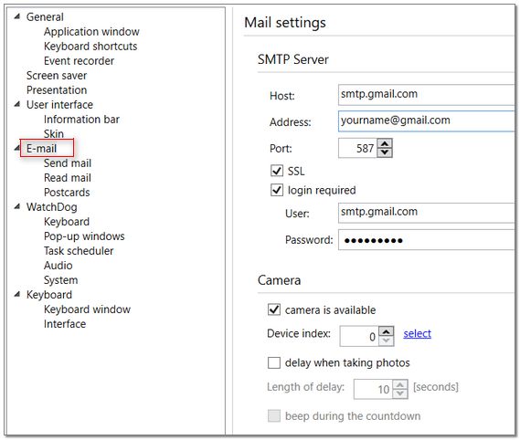 InfoTouch Configurator