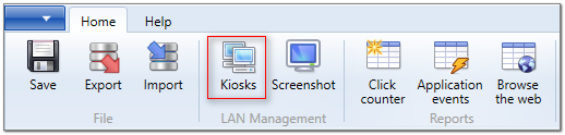 InfoTouch LAN Configurator